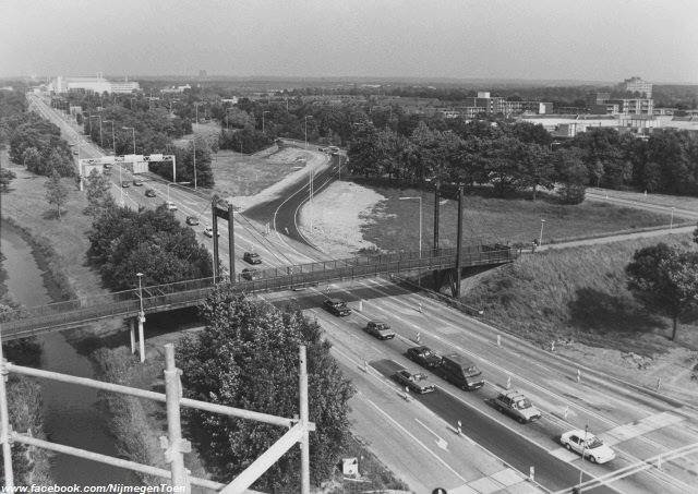 Nijmegen - De Wijchenseweg omstreeks 1991