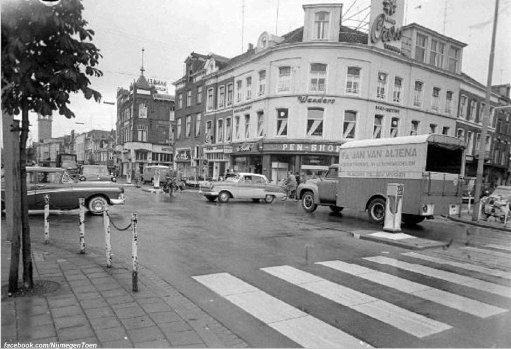 Nijmegen - De Molenstraat in 1966