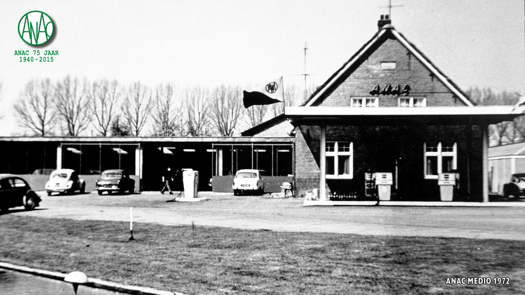 Het oorspronkelijke ANAC-Bedrijf aan de Dorpsstraat in 1972