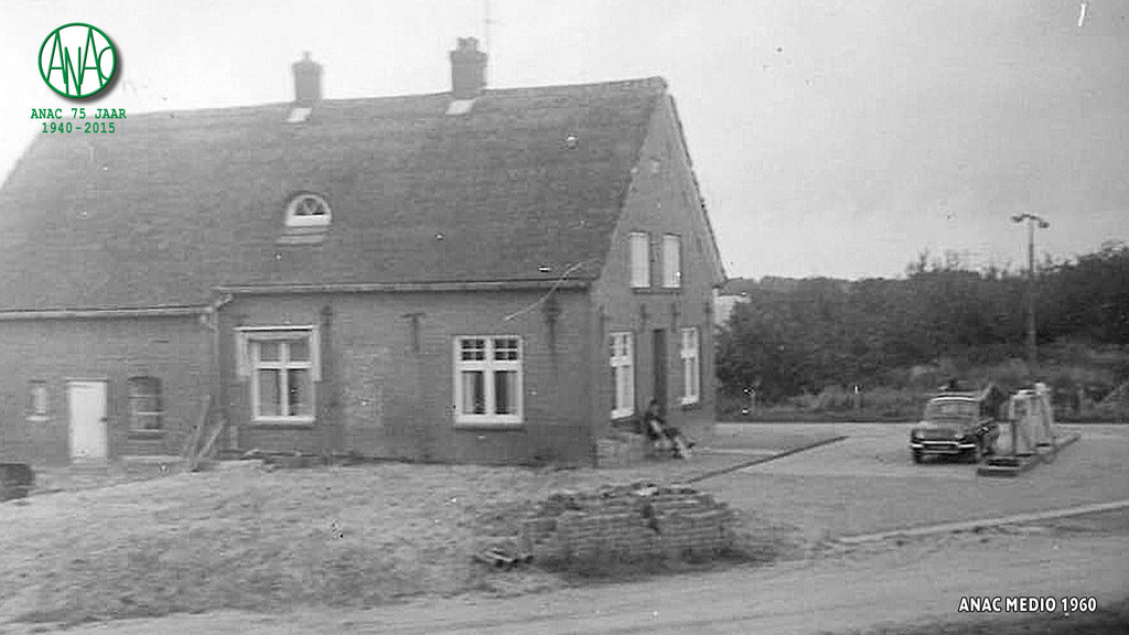 Het oorspronkelijke ANAC-Bedrijf aan de Dorpsstraat in 1960