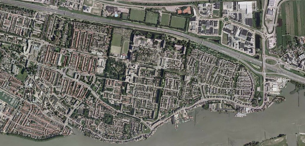 Luchtfoto Sliedrecht