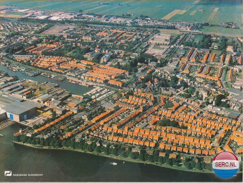 Luchtfoto Sliedrecht