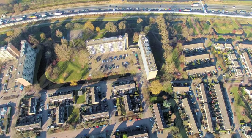 Luchtfoto Sliedrecht