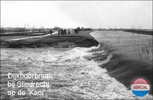 Watersnood 1953 Sliedrecht