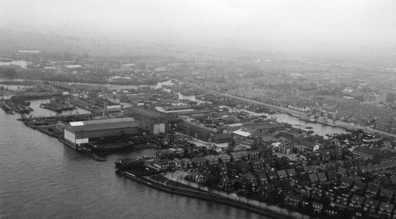 Luchtfoto Sliedrecht