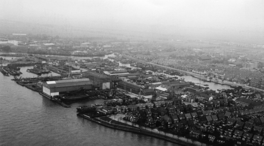 Luchtfoto Sliedrecht